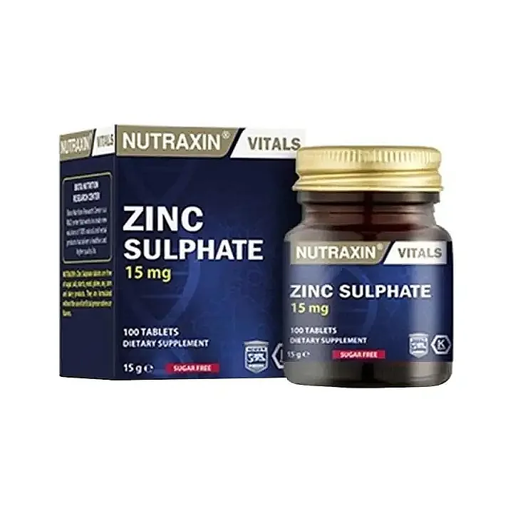 Nutraxin Zinc Sulphate 100 Tablet - 1