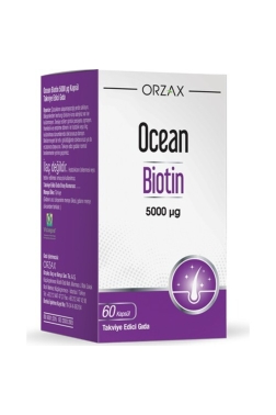 Orzax Ocean Biotin 60 Kapsül - Orzax Ocean