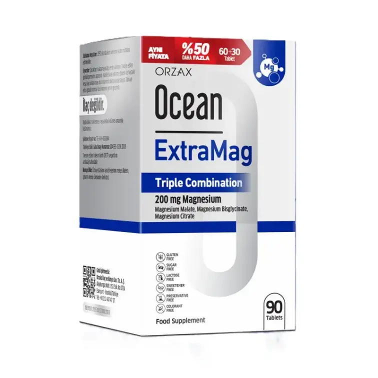 Ocean Extramag Magnezyum 90 Tablet - 1