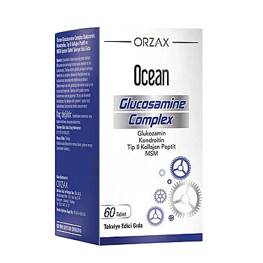 Ocean Glukozamin Kompleks 60 Tablet - Orzax Ocean