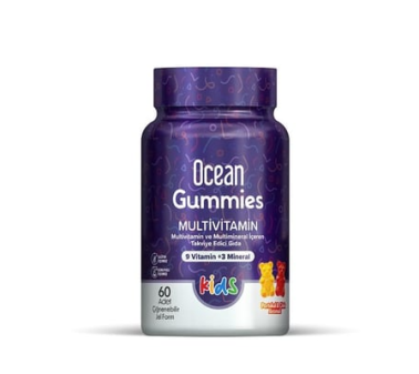 Ocean Gummies Multivitamin 60 Çiğnenebilir Jel Form - Ocean Orzax