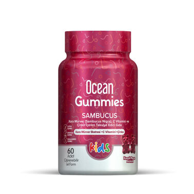 Ocean Gummies Sambucus Kids 60 Jel Form - Orzax Ocean