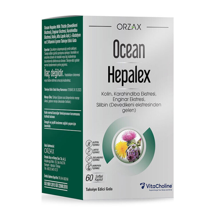 Ocean Hepalex 60 Kapsül - 1