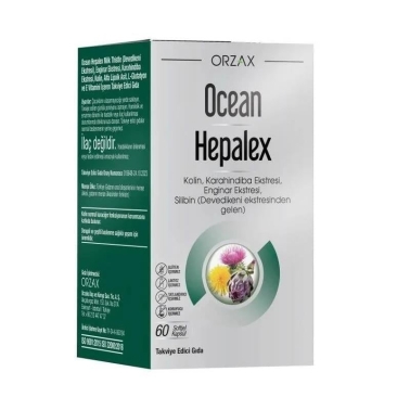 Ocean Hepalex 60 Softjel Kapsül - Ocean Orzax