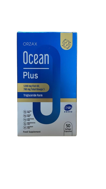 Ocean Plus Balık Yağı 1200 mg Softjel Kapsül - 1