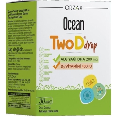 Ocean Twod Drop Damla 30 ml - Orzax Ocean
