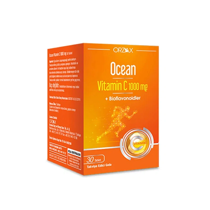 Orzax Ocean Vitamin C 1000 mg 30 Tablet - Ocean Orzax