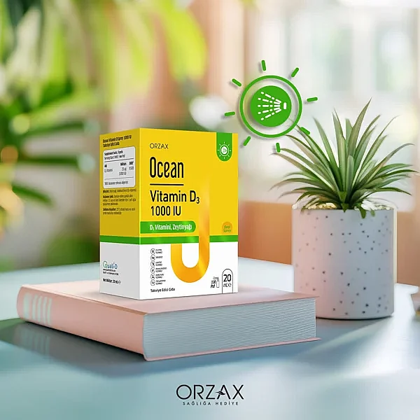 Ocean Vitamin D3 1000 IU Oral Sprey 20 ml - 5
