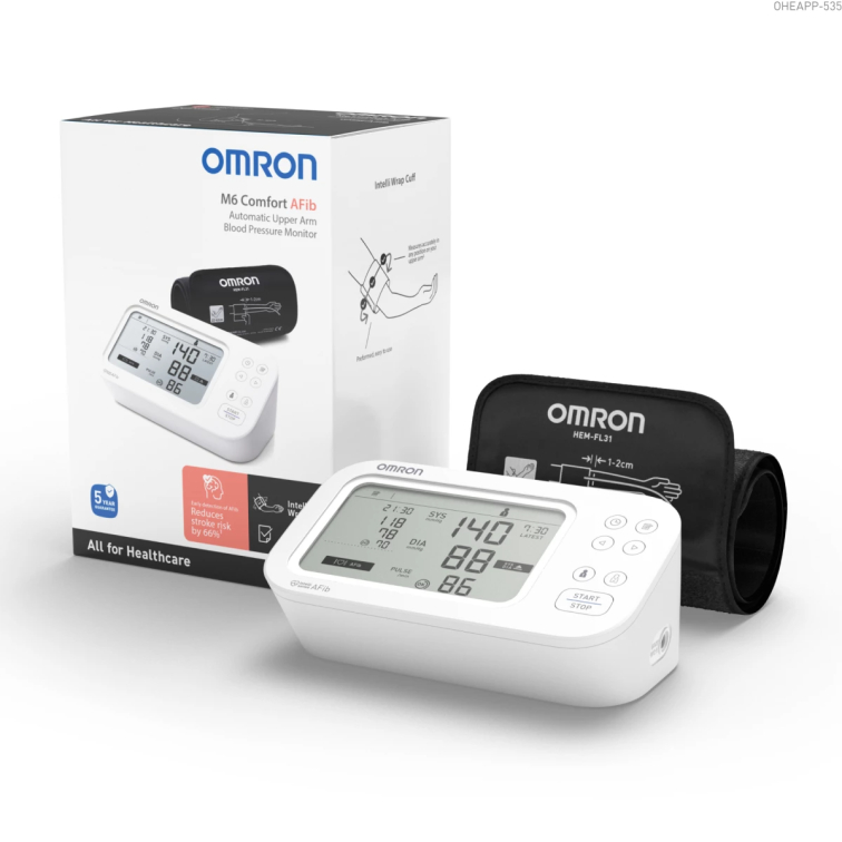 Omron M6 Comfort Afib HEM-7380-E Koldan Dijital Tansiyon Aleti - Omron