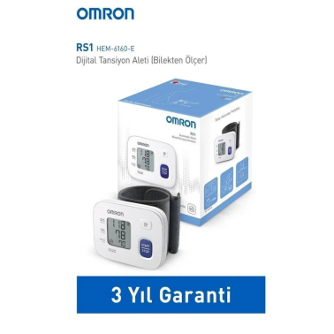 Omron RS1 HEM-6160-E Intellisense Bilekten Dijital Tansiyon Aleti - 1
