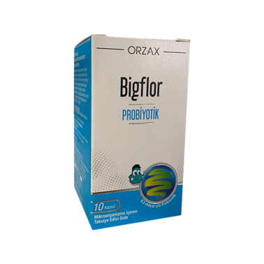 Orzax Bigflor Probiyotik Takviye Edici Gıda 10 Kapsül - Orzax Ocean