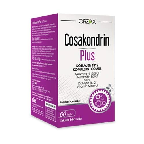 Orzax Cosakondrin Plus 60 Tablet - Ocean Orzax