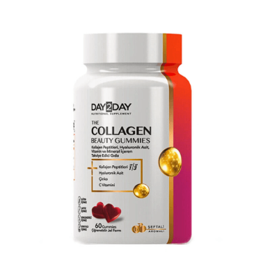Orzax Day2Day The Collagen Beauty Gummies 60 Gummies Çiğnenebilir Tablet - Day2Day