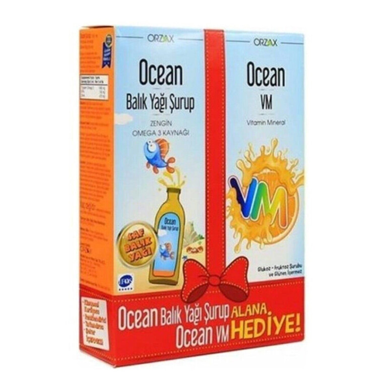 Orzax Ocean Balık Yağı ve VM SET - Orzax Ocean