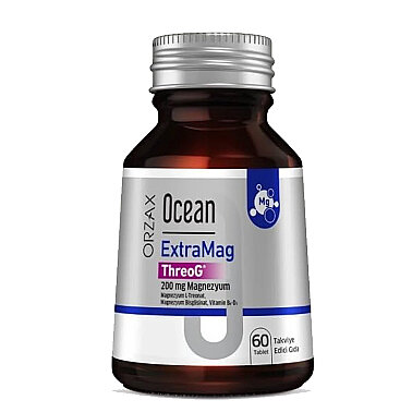 Orzax Ocean ExtraMag Threog Takviye Edici Gıda 60 Tablet - Orzax Ocean