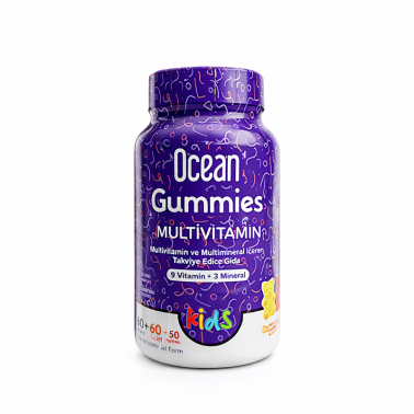 Orzax Ocean Gummies Multivitamin Kids Çiğnenebilir 120 Tablet - Orzax Ocean