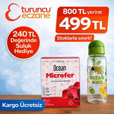Orzax Ocean Microfer 30 ml Damla – Suluk Hediyeli - 