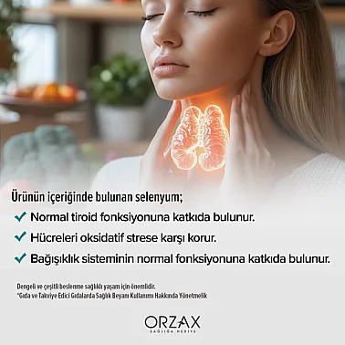 Orzax Ocean Selenyum 200 mcg Yüksek Doz 60 Tablet - 4