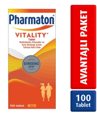 Pharmaton Vitality 100 Tablet - Pharmaton