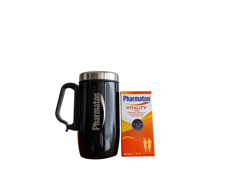 Pharmaton Vitality 30 Tablet Bardak Termos Hediyeli - 1