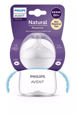 Philips Avent Natural Response Eğitici Bardak 6 Ay+,Tepkili Biberon Emziği SCF263/61 - Philips Avent