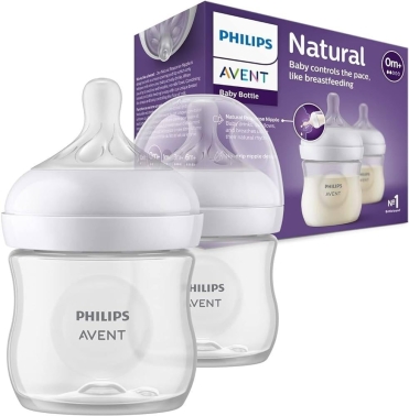 Philips Avent Natural Response PP 2'li Biberon Seti, 0+ Ay 125ml SYC900/02 - Philips Avent
