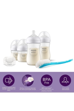Philips Avent SCD838/11 Natural Response PP Yenidoğan Hediye Seti - Philips Avent