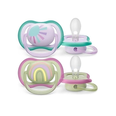 Philips Avent SCF085/59 Ultra Air 0-6 Ay 2'li Kız Emzik - Philips Avent
