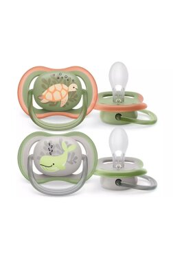 Philips Avent SCF085/60 Ultra Air 6-18 Ay 2'li Erkek Emzik - Philips Avent