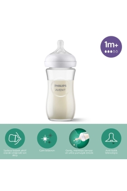 Philips Avent SCY933/01 Natural Response Cam Biberon 1M+ 240ml - Philips Avent