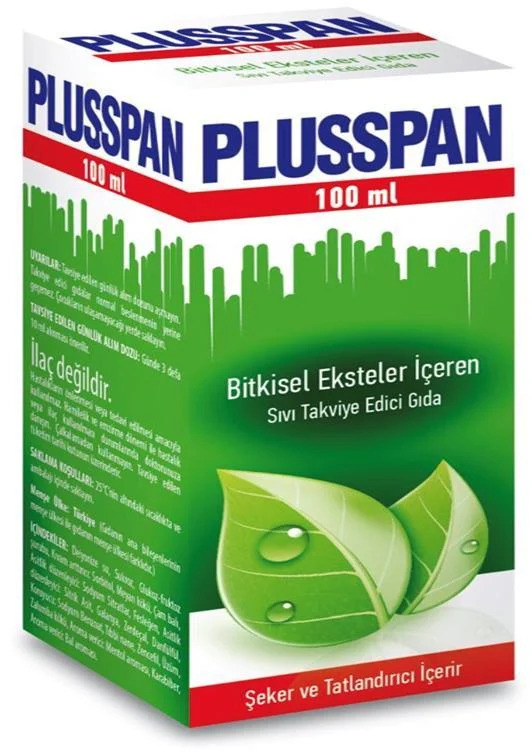 Plusspan Şurup 100 ml - 