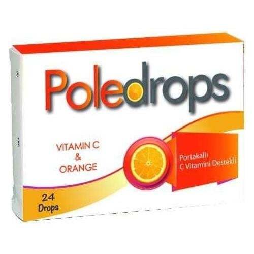 Poledrops Portakal C Vitamini 24 Pastil - 1
