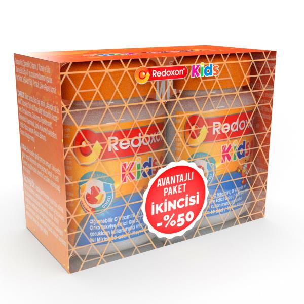 Redoxon Kids Çiğnenebilir 60 Tablet x 2 adet - redoxon