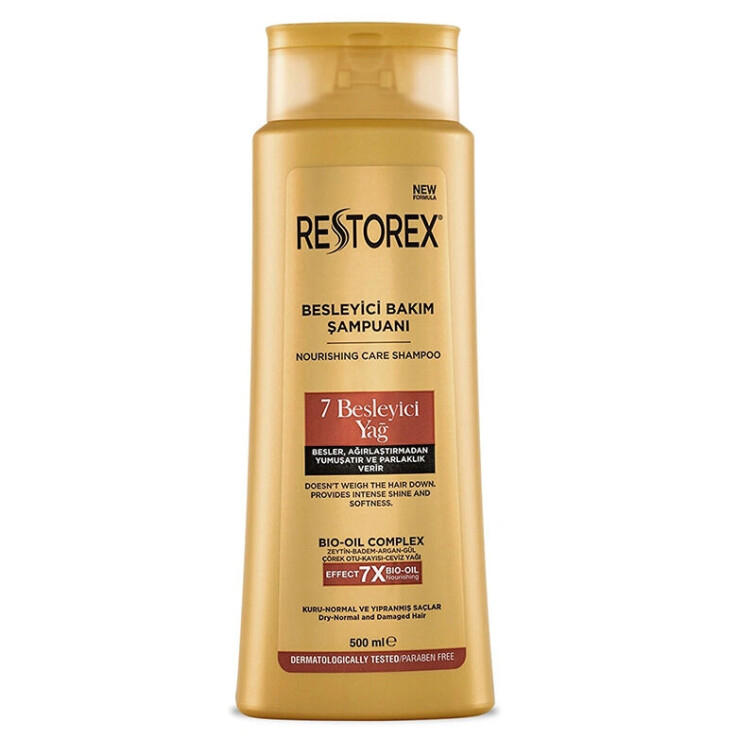 Restorex 7 Besleyici Yağ İçerikli Şampuan 500 ml - Restorex