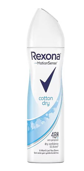 Rexona Cotton Dry 150 ml Kadın Deodorant - 1