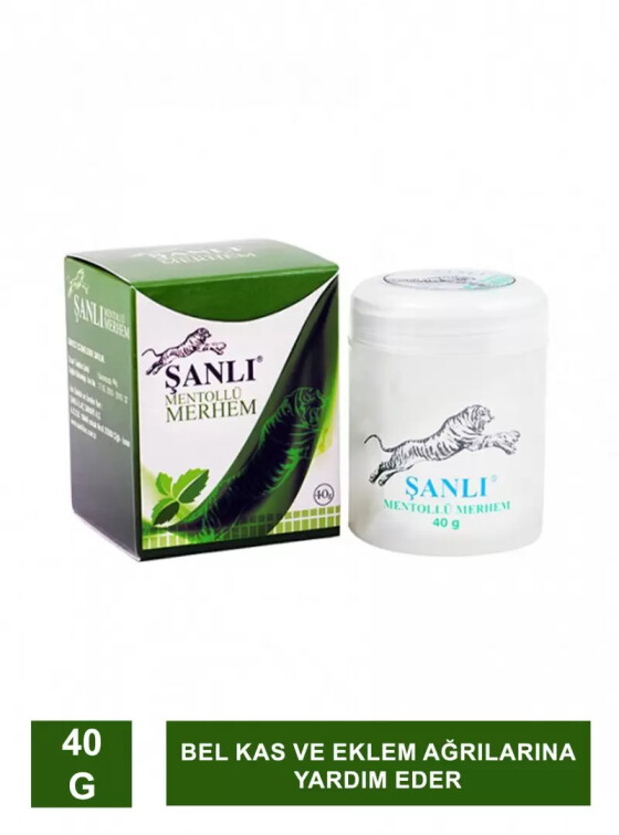 Şanlı Mentollü Merhem 40 g - Şanlı