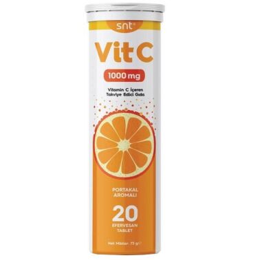 Santasya Vitamin C 1000 mg 20 Efervesan Tablet - 