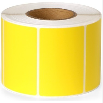 Sarı Etiket 40x60 1000 Adet - Sarı Etiket