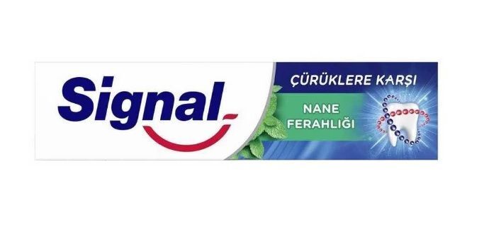 Signal Diş Macunu Çürüklere Karşı Nane Ferahlığı 100 ml - 1