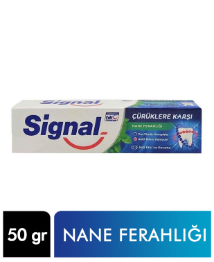 Signal Diş Macunu Çürüklere Karşı Nane Ferahlığı 50 ml - Signal