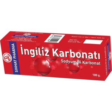 Sıhhat Pharma İngiliz Karbonatı 100 gr - Sıhhat