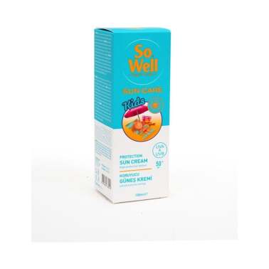 So Well Kids Koruyucu Güneş Kremi SPF 50+ 100 ml - So Well