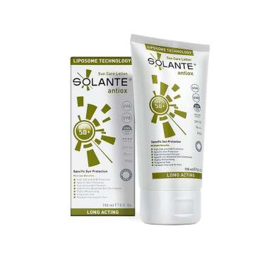 Solante Antiox 50 Faktör Güneş Losyonu 150 ml - Solante