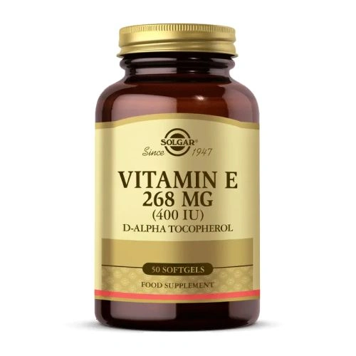 Solgar Vitamin E 400 IU 50 Softgel - Solgar