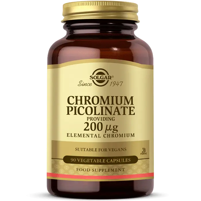 Chromium Picolinate 200 mcg 90 Kapsül - Solgar