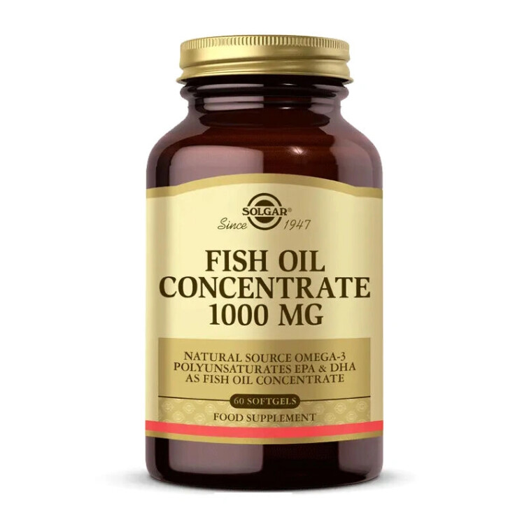 Solgar Fish Oil 1000 mg 60 Kapsül - Solgar