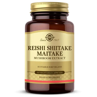 Solgar Reishi Shiitake Maitake 50 Kapsül - Solgar