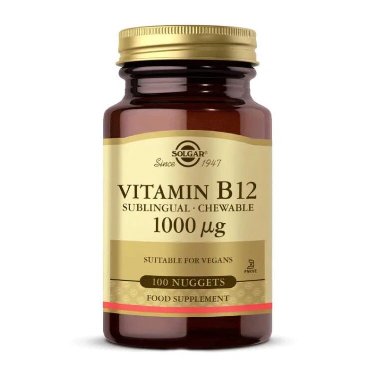 Solgar Vitamin B12 1000mcg 100 Tablet - Solgar