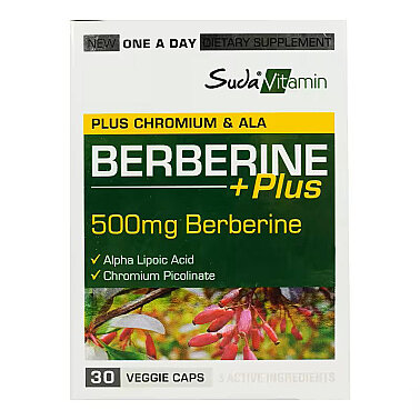 Suda Vitamin Berberine Plus Karamuk Ekstresi 30 Kapsül - 1