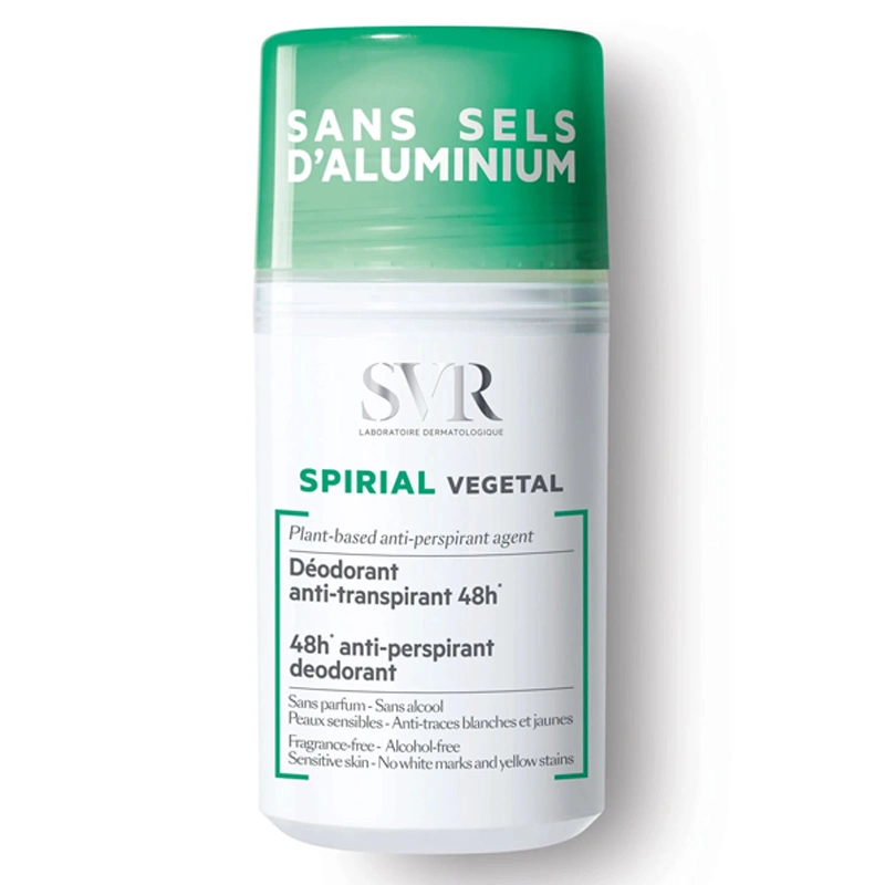 SVR Spirial Deodorant Anti Perspirant Vegetal Roll-on 50ml - Bitkisel Deodorant Roll-on - SVR